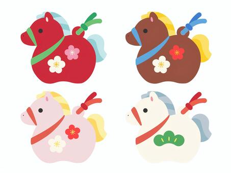 Illustration, ganzhi bell, set, animal, 