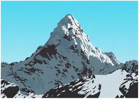 エベレスト_チョモランマ エベレスト_チョモランマ エベレスト,チョモランマ,登山,山登り,背景,山,山岳,アウトドアーのイラスト素材
