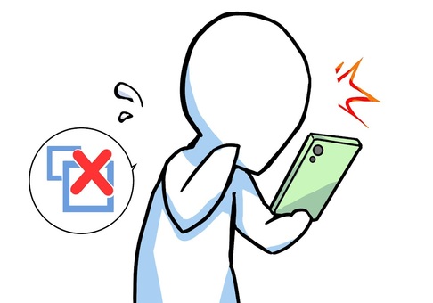 予定を忘れた人 予定,タスク,失念,忘れる,ミス,うっかり,スマホ,チェック,焦る,シンプルのイラスト素材