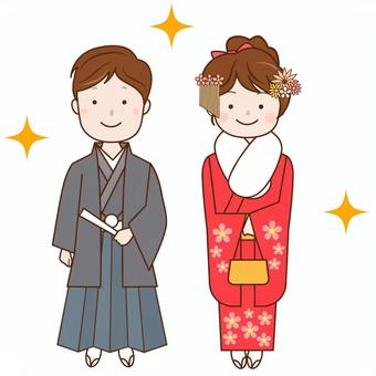 正人式男女, JPG, PNG 和 AI 正人式男女, 成人式, 人物, 可愛, JPG, PNG 和 AI