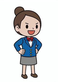 強気の女子高生