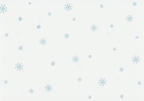 雪の背景です
