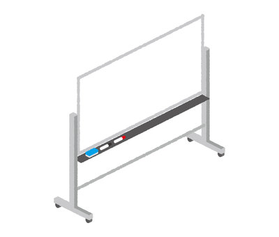 ホワイトボード オフィス,オフィス家具,事務用品,アイソメ図,アイソメトリック,鳥瞰図,俯瞰図,俯瞰,ビジネス,会社のイラスト素材