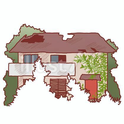 空き家の活用事例等の記事に使えるイラスト