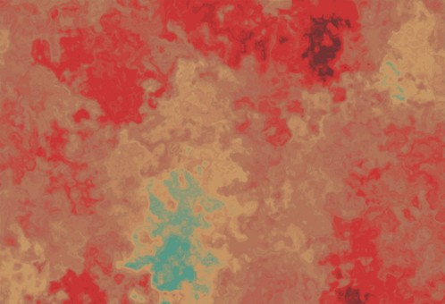 赤とベージュの抽象マーブル マーブル,背景,壁紙,赤,オレンジ,ベージュ,水色,カラフル,コントラスト,素材のイラスト素材