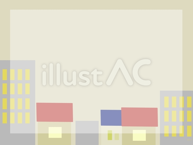 住宅メッセージカード 建物,家,カードのイラスト素材