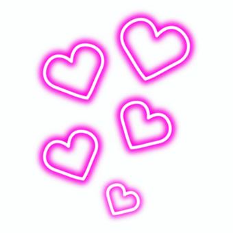 ピンクライトハート　エフェクト ハート,エフェクト,かわいい,ポップ,編集,素材,動画,輝く,ラブ,恋のイラスト素材