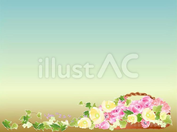 春の風景 風景,クリップアート,背景のイラスト素材