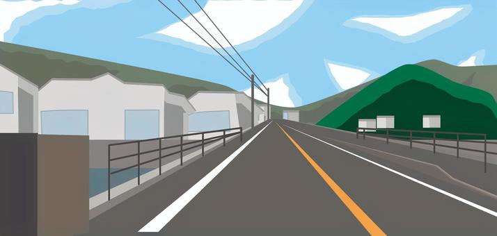 Illustration, the way, lane, traffic, 