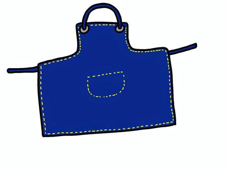 エプロン エプロン,家庭科,調理,手描き,シンプル,挿絵,素材,ゆるい,紐,学校のイラスト素材