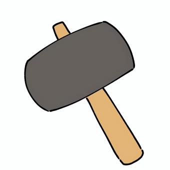 ハンマー ハンマー,トンカチ,道具,工具,重い,釘,ツールのイラスト素材