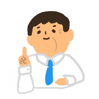 おじさん おっさん,おじさん,親父,中年,おっちゃん,男性,働きざかり,上半身,スーツ,ネクタイのイラスト素材