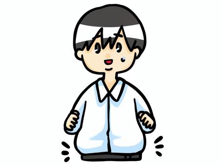 ぽっこりお腹に苦笑 ぽっこりお腹に苦笑 ぽっこり,お腹,ウエスト,体型,メタボ,ダイエット,生活,習慣,不健康,健康のイラスト素材