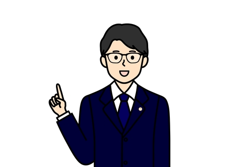 指差しポーズの税理士・8仕業の男性 税理士,提案,男性,8仕業,国家資格,国家資格者,資格,仕事,ビジネス,ビジネスマンのイラスト素材