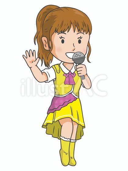 女性アイドル(黄色)