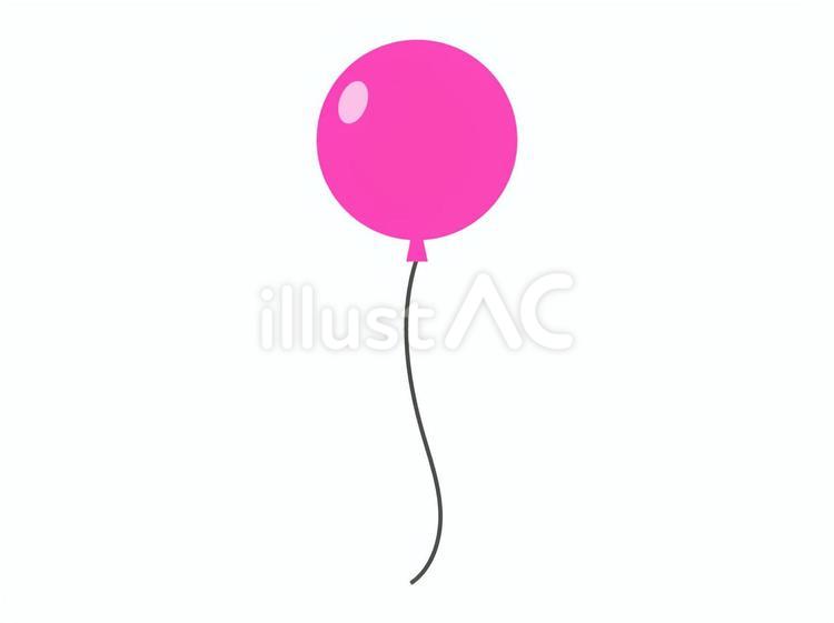 ピンクの風船 風船,ピンク,バルーンのイラスト素材