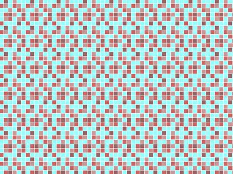 モザイクパターン_1 柄,模様,モザイク,四角,スクエア,ブロック,格子,チェック,幾何学,シンプルのイラスト素材