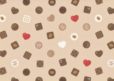 バレンタインのチョコレートのパターン03 バレンタインのチョコレートのパターン03 バレンタイン,背景,パターン,チョコレート,ハート,バレンタインデー,バレンタインカード,バレンタインチョコ,バレンタインチョコレート,チョコのイラスト素材