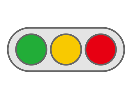 信号機01 黒フチ 交通,信号機,赤信号,黄信号,黄色信号,青信号,緑信号,地図,地図素材,信号のイラスト素材