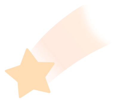 流れ星・スター・願い事 流れ星,星,スター,かわいい,願い事,アイコン,黄色,パステルカラー,淡い,色のイラスト素材