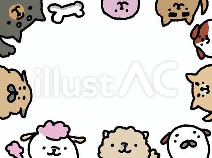犬さんフレーム1