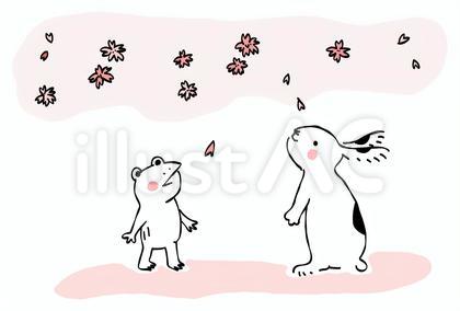 花見 うさぎ