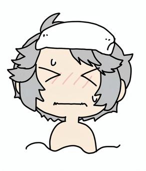 Illustration, hot water, bring up, hot, 