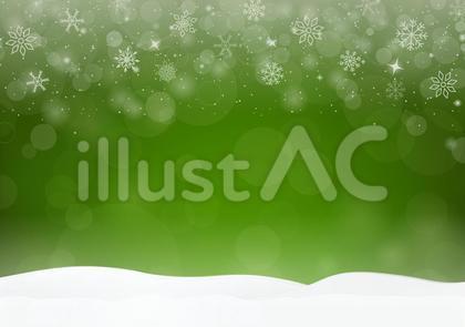 緑色の雪の背景