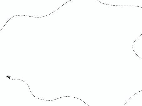 アリさんの移動