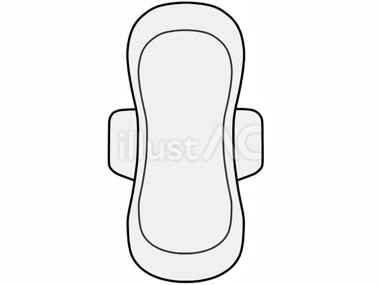 生理用品 生理用品,女性用,生理のイラスト素材