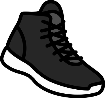 バスケットシューズです。 バスケットボール,シンプル,シューズ,靴,室内,スポーツのイラスト素材