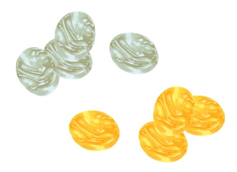 飴 飴,のど飴,キャンディ,ハッカ,蜂蜜,駄菓子,お菓子,間食,おやつのイラスト素材