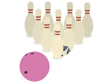 bowling _ cow, , JPG, PNG and AI