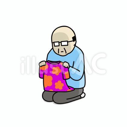 派手なTシャツ 中年男性