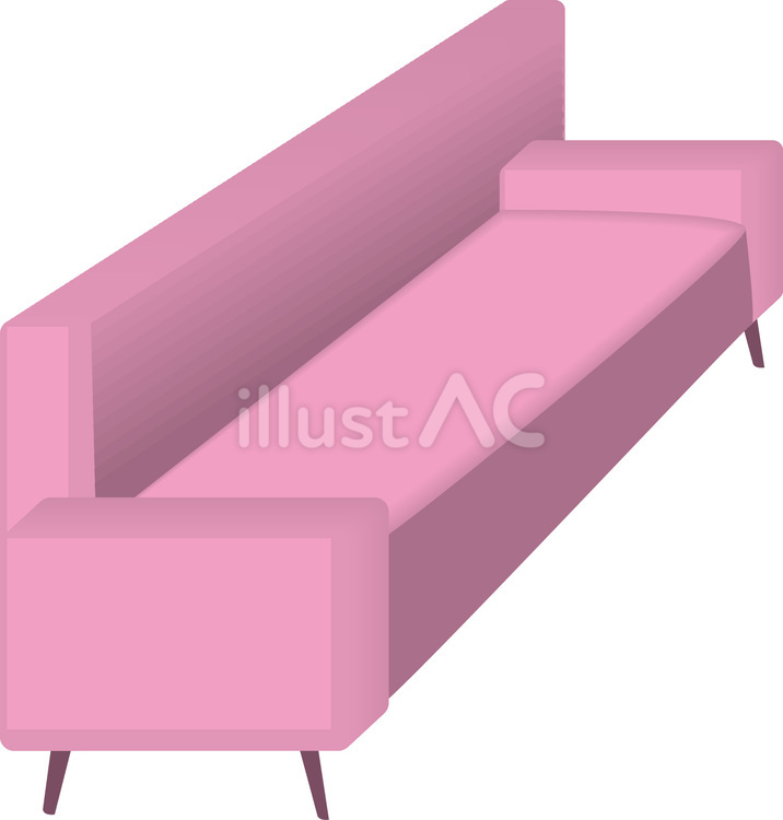 ソファー　 ソファー,長椅子,家具のイラスト素材