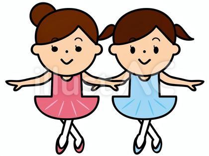 子どもの習い事 バレエ 黒主線