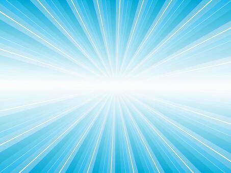 鮮やかに広がる水色の集中線背景素材 背景,集中線,青,水色,光,放射線,空,ブルー,グラデーション,爆発のイラスト素材