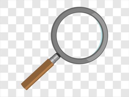 虫眼鏡 虫メガネ,検索,探す,サーチ,診断,検査,拡大,調査,分析,探査のイラスト素材