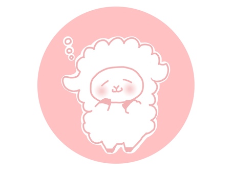 Sleepy Sheep, JPG and PNG Sleepy Sheep, a sheep, sleepy, momoko too, JPG and PNG