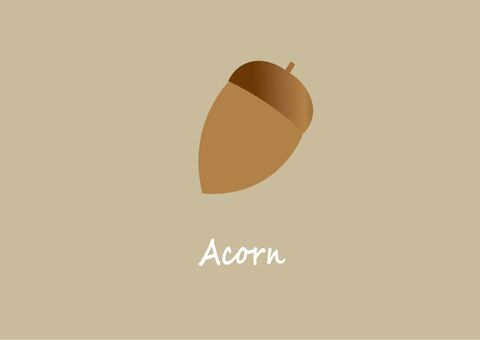 Acorn, , JPG, PNG and AI