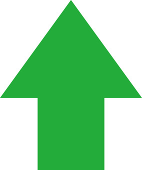 短い矢印 矢印,上,上矢印,記号,アイコン,上昇,成長,上向き,ポイント,シンプルのイラスト素材