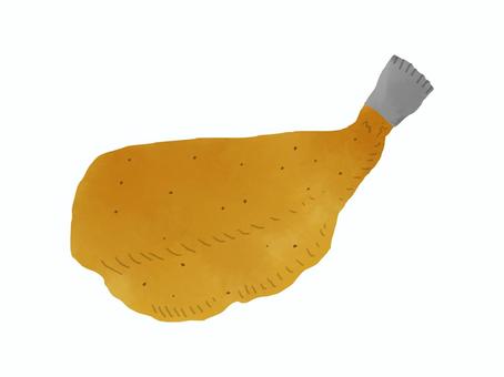 フライドチキン フライドチキン,クリスマス,ごちそう,食べ物,肉のイラスト素材