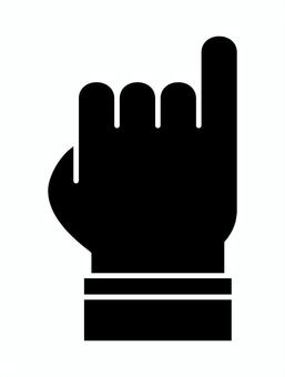 小指立てた手 小指立てた手 小指,約束,手,アイコン,ゆびきり,指,サイン,ジェスチャー,シルエット,黒のイラスト素材