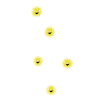 Illustration, pollen, allergen, scattering, 