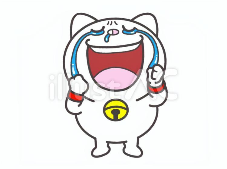 『感激』猫さん‼️ 動物,猫,哺乳類のイラスト素材