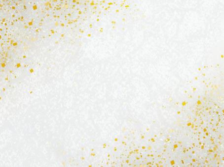 白金グラデの上品和紙背景（金箔風・光） 和紙,和風,背景,白,グレー,ライトグレー,金,金箔,光,キラキラのイラスト素材