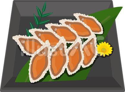鮒ずし 四角皿
