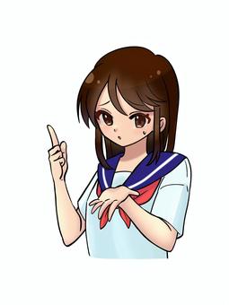 girl explaining, JPG and PNG girl explaining, , JPG and PNG