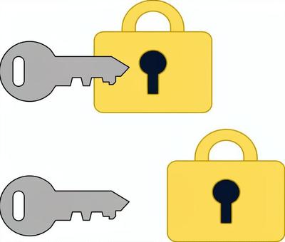 鍵 鍵 鍵,ロック,パスワード,保護,南京錠のイラスト素材