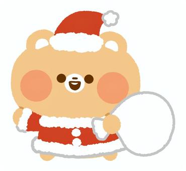 聖誕老人熊, 黑眼圈, 圣诞老人, 圣诞节, JPG 和 PNG